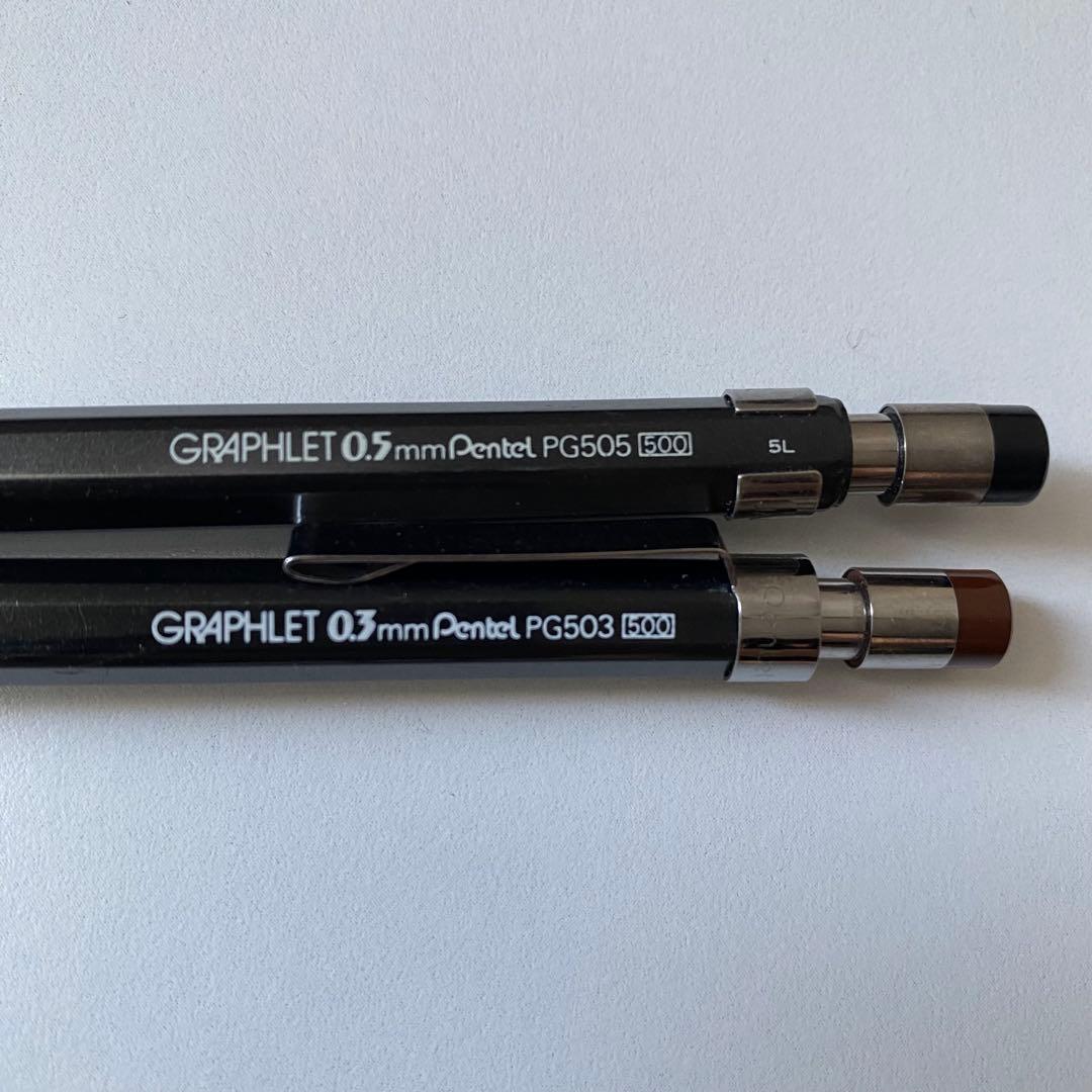 廃番Pentel シャープ XPG503EV 0.3㎜グラフレット