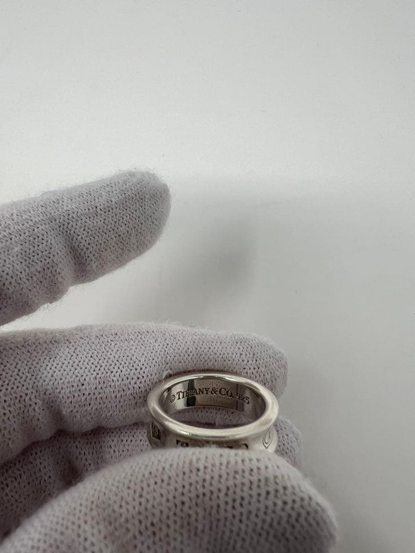 ティファニー 1837 ナローリング　シルバー925 約11号　箱付