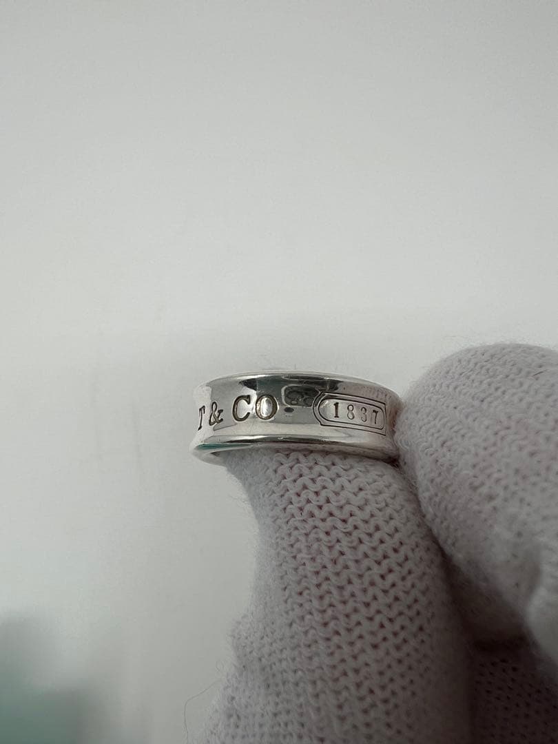 ティファニー 1837 ナローリング　シルバー925 約11号　箱付
