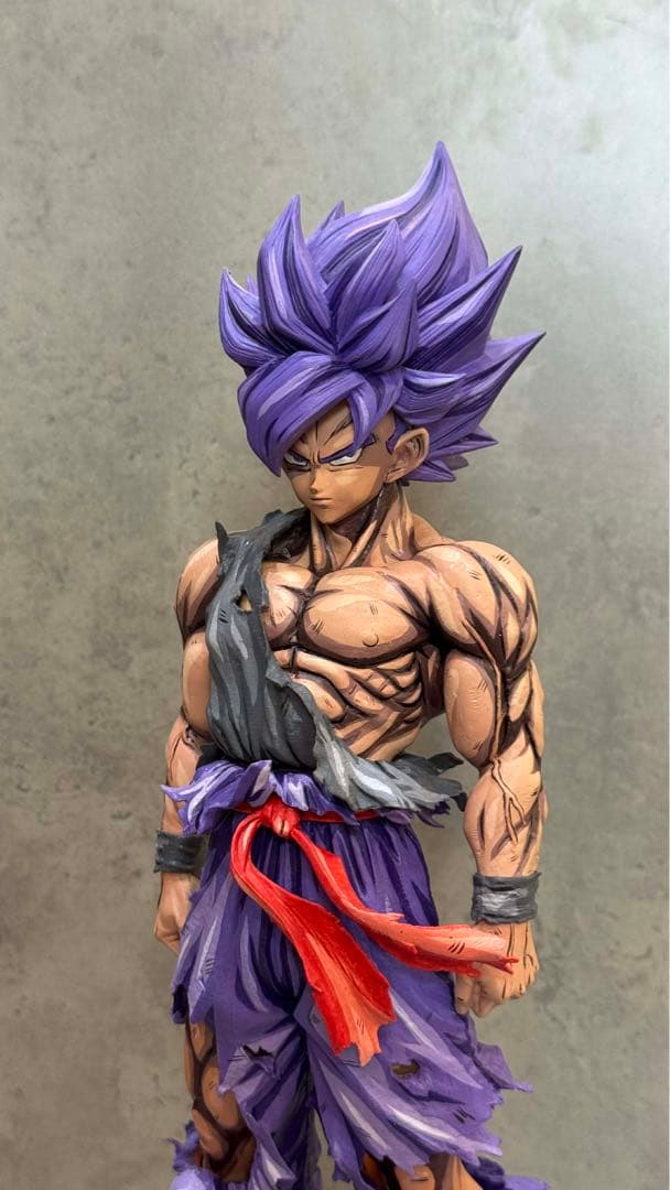 ドラゴンボールベジータ と孫悟空フィギュア 2体セット紫