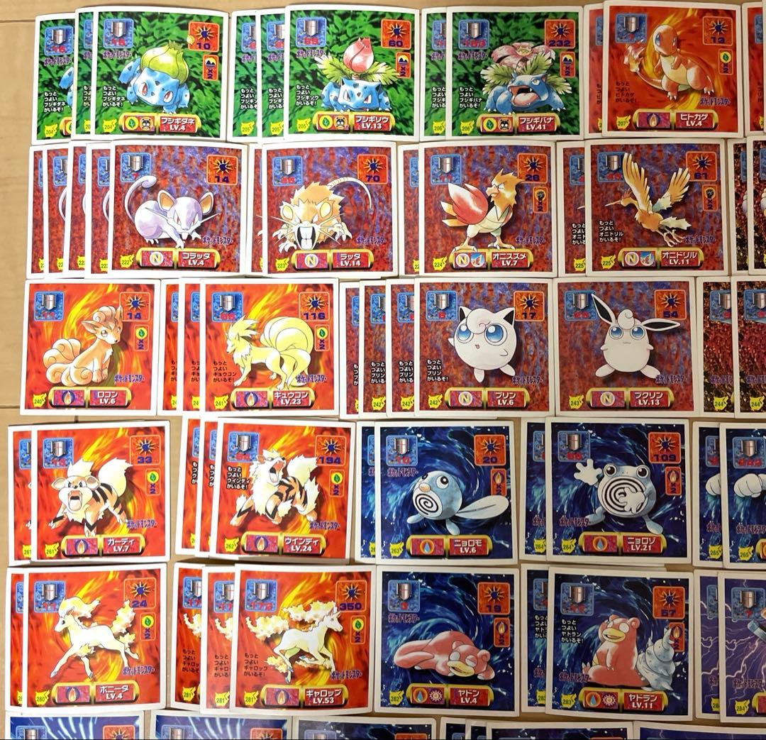 ポケモンシール烈伝改345枚 まとめ売り 専用シールケース付き ポケモン