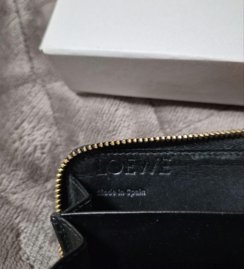美品　送料込みLOEWE ケース　リネン　ユニセックス　ミニウォレット
