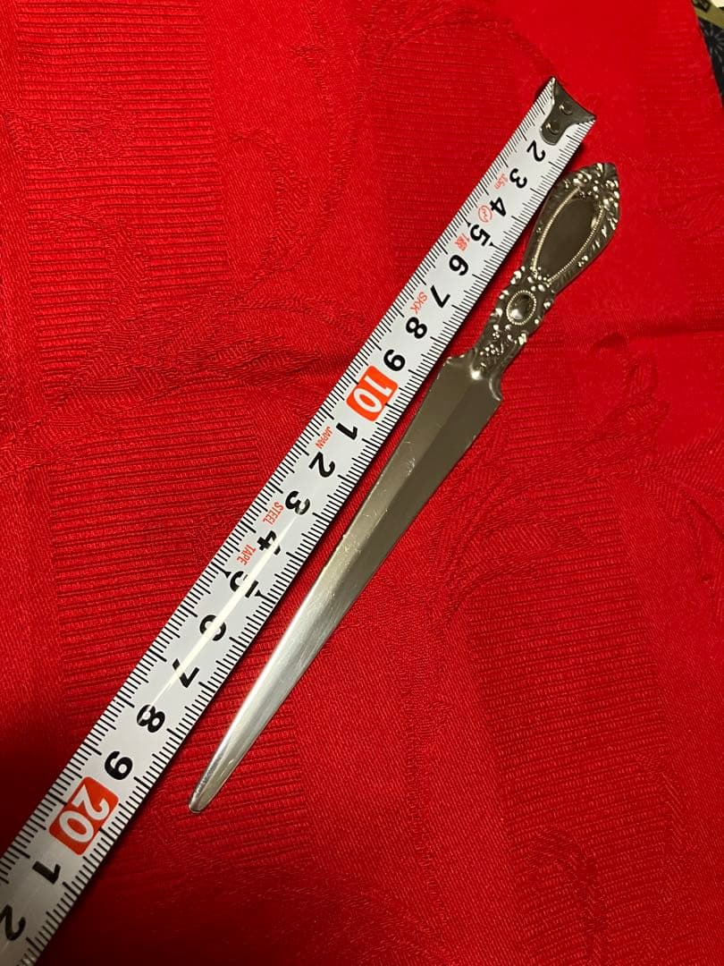 純銀 スターリングシルバー ペーパーナイフ 滅多に出ない逸品 美品極上