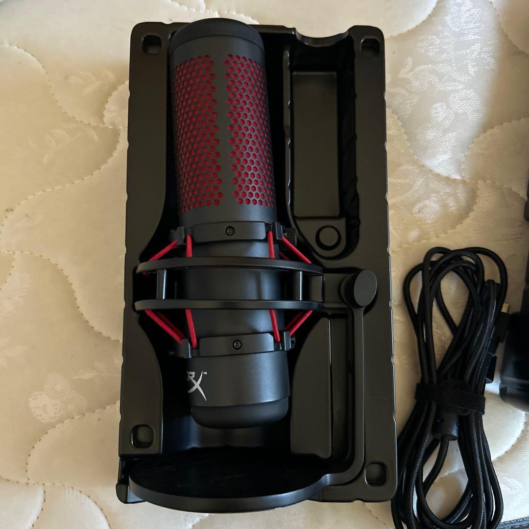 【美品】HyperX QuadCast USBコンデンサーマイク