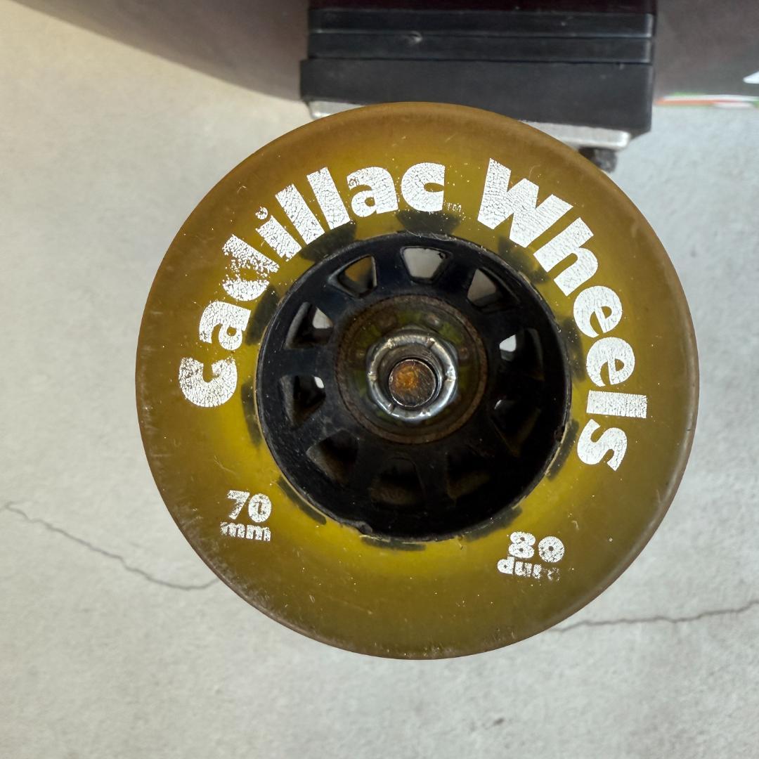 【本日限定】スケートボード ロング90cmコンプリート　キャデラックウィール