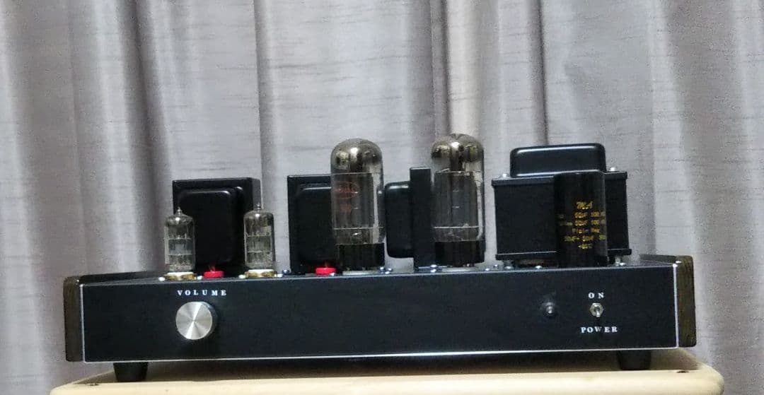 アウトレット 自作 6L6GCシングル真空管アンプ