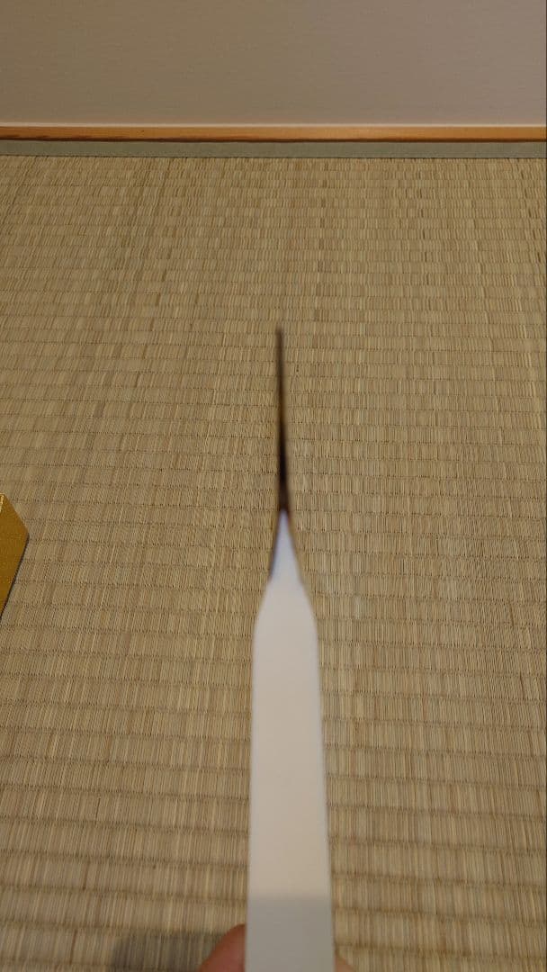 ふじ印 津山撥七五 三味線バチ 金色箱付き 地唄の通販はau PAY