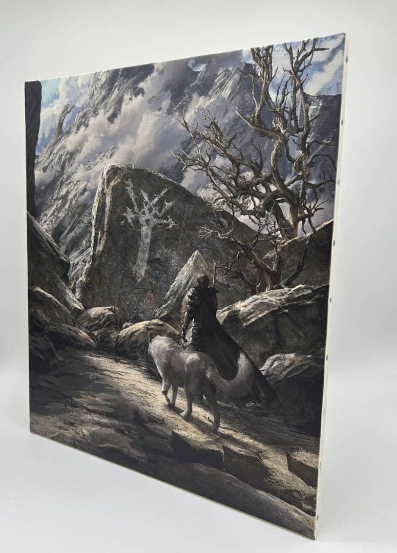 MTG マジック大戦祭 荒地 Wastes キャンバスアート FF