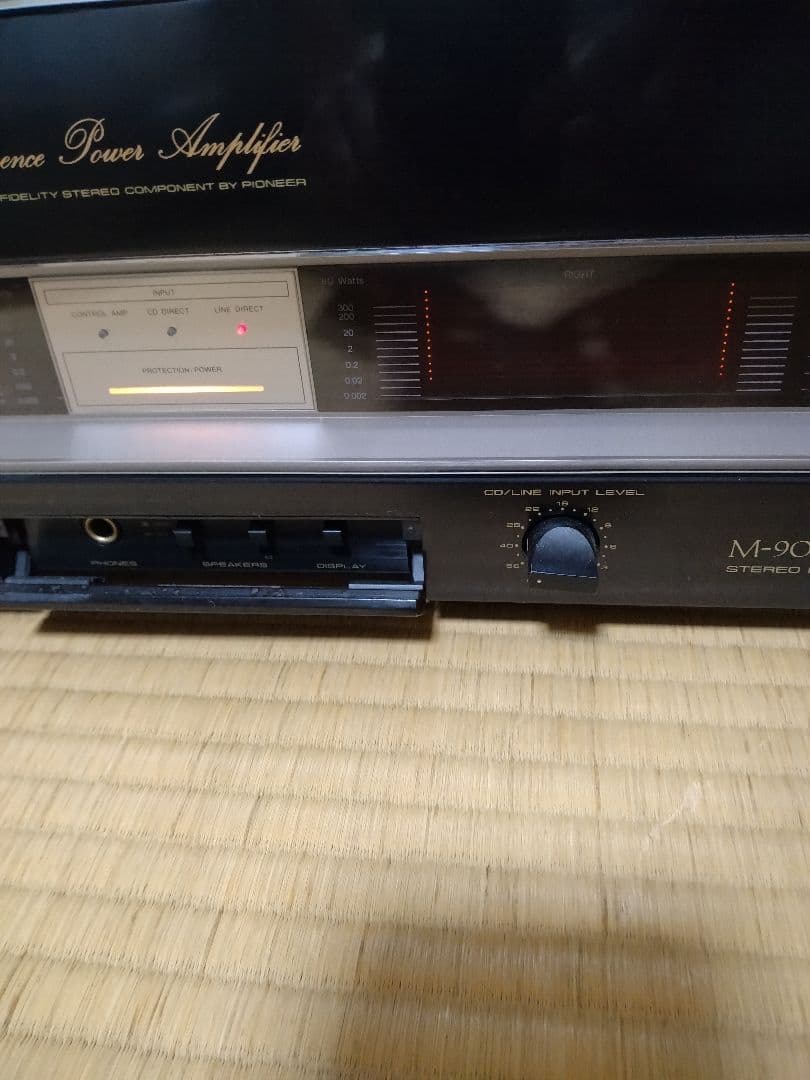 Pioneer M-90a パワーアンプ パイオニア M-90 プリメインアンプ