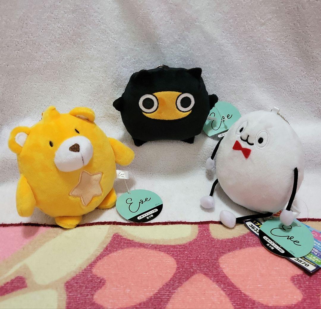 【Eve】人外マスコットBC★くまたろー★黒子ちゃん★たマゴちゃん★ Eve】人外マスコットBC☆くまたろー☆たマゴちゃん☆黒子ちゃん