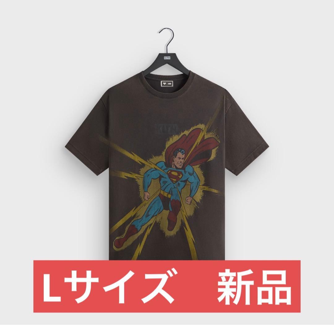 XLサイズ Kith x Superman Lightning Bolt Tee