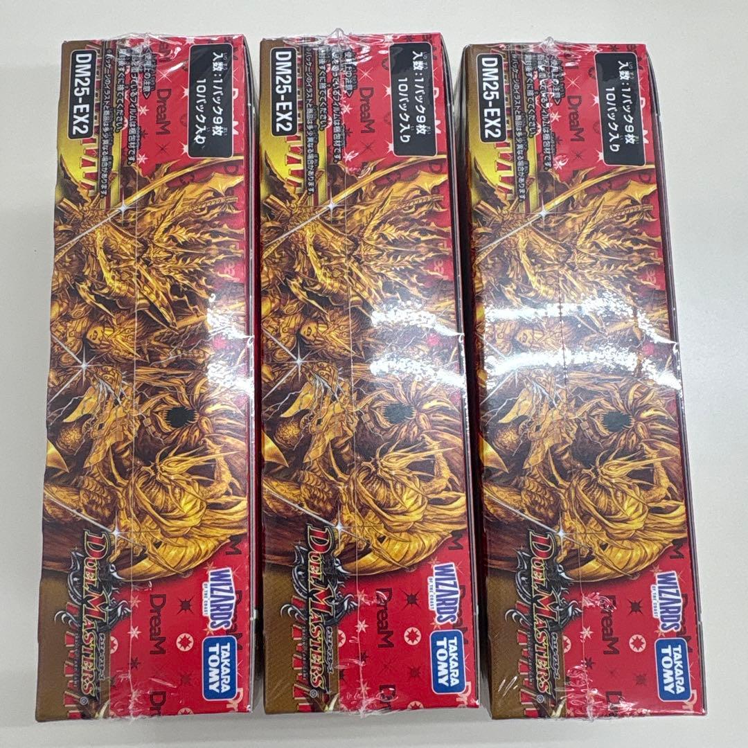 新品未開封】王道vs邪道 デュエキングWDreaM 2025 3BOX