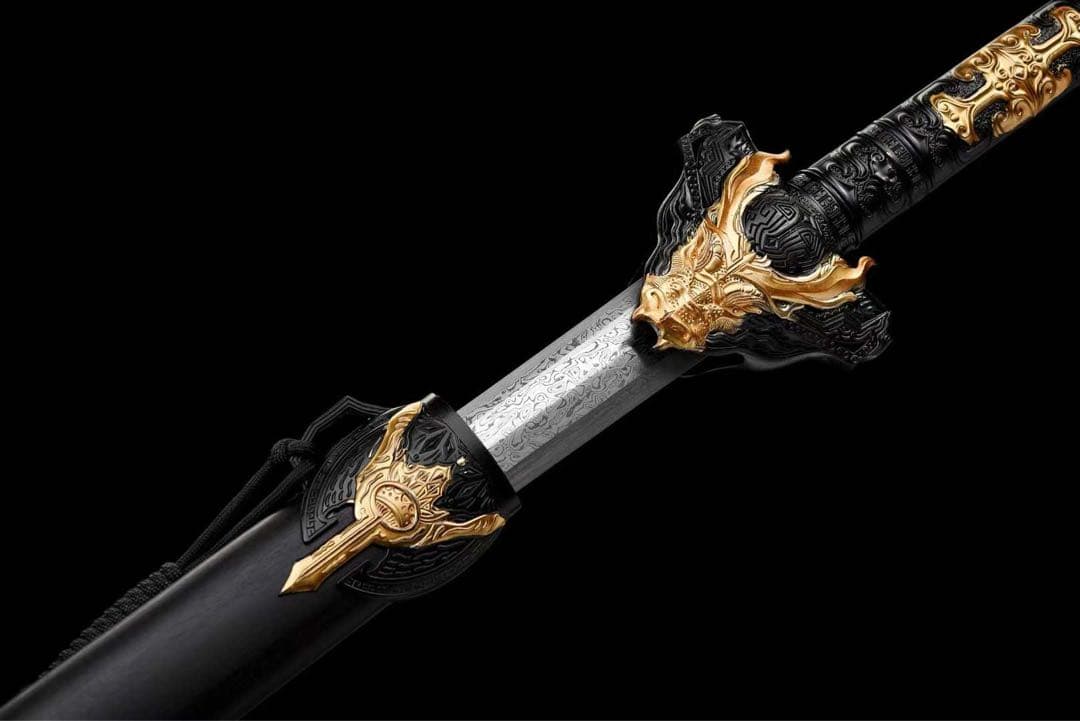 墨竜戦剣 刀装具 模擬刀 日本刀 模造刀 武具 舞踊刀
