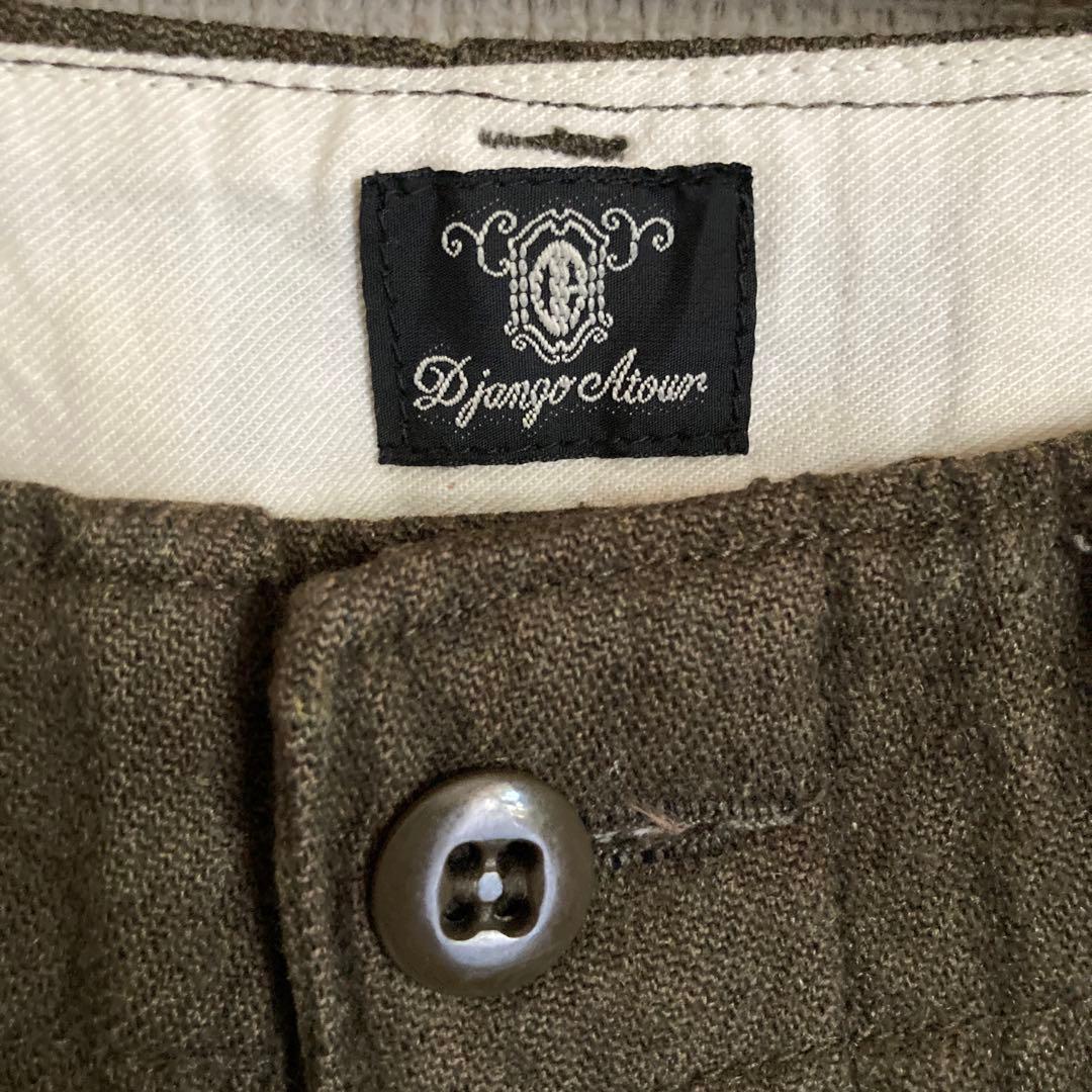 02806】 DjangoAtour ジャンゴアトゥール ウールトラウザーズ