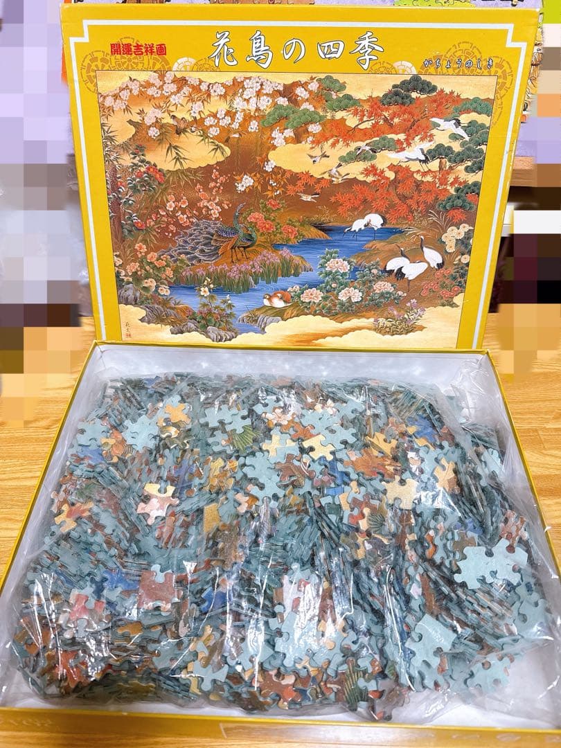 ゆきまま様専用】2014ピース 花鳥の四季&夕霧 2000ピース パズル