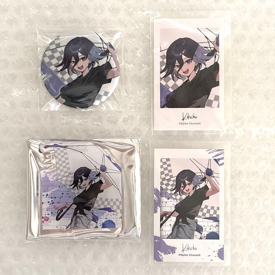 ダンガンロンパ ペイントスタイル 缶バッジ アクスタ イラストカード