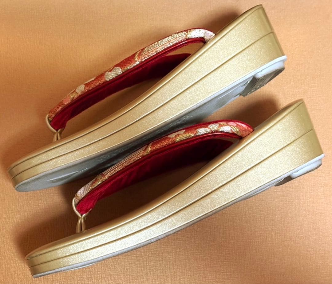 美品　和装草履＆バッグセット　呉服店やまと購入 フリーサイズ