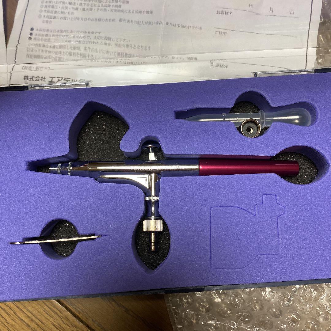 エアーパワーコンプレッサー、エアレギュレーター、エアブラシ