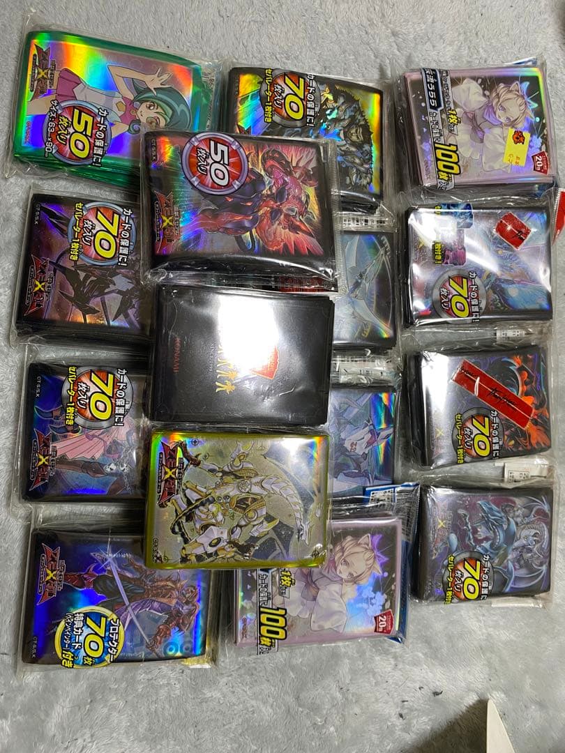 遊戯王 公式 スリーブ まとめ売り