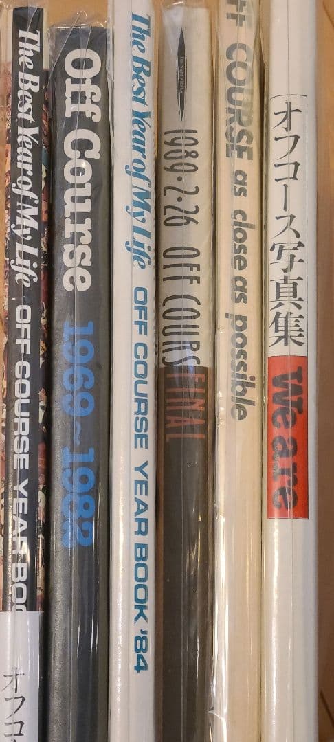 OFF COURSE 写真集6冊