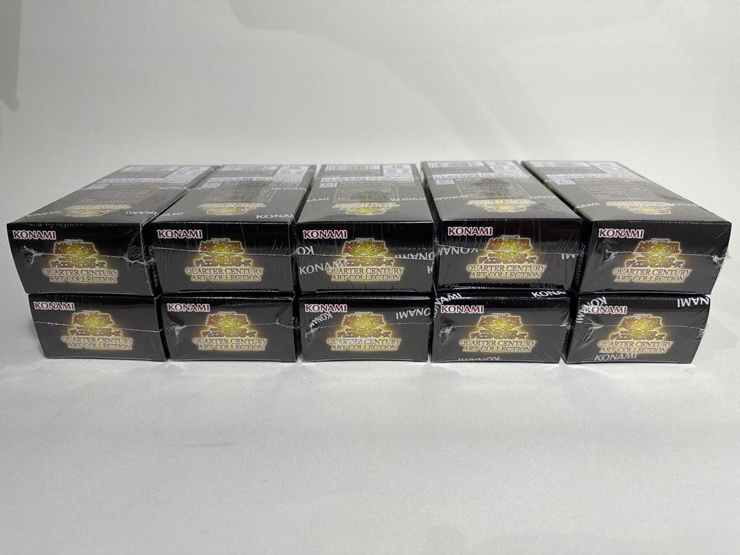 【新品未開封】遊戯王クォーターセンチュリーアートコレクション25th 10BOX