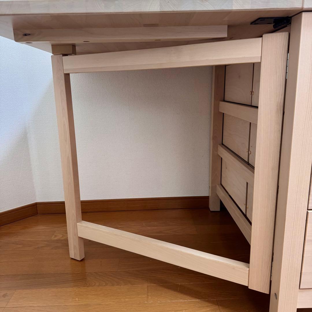 【galon】IKEA NORDEN ゲートレッグテーブル バーチ