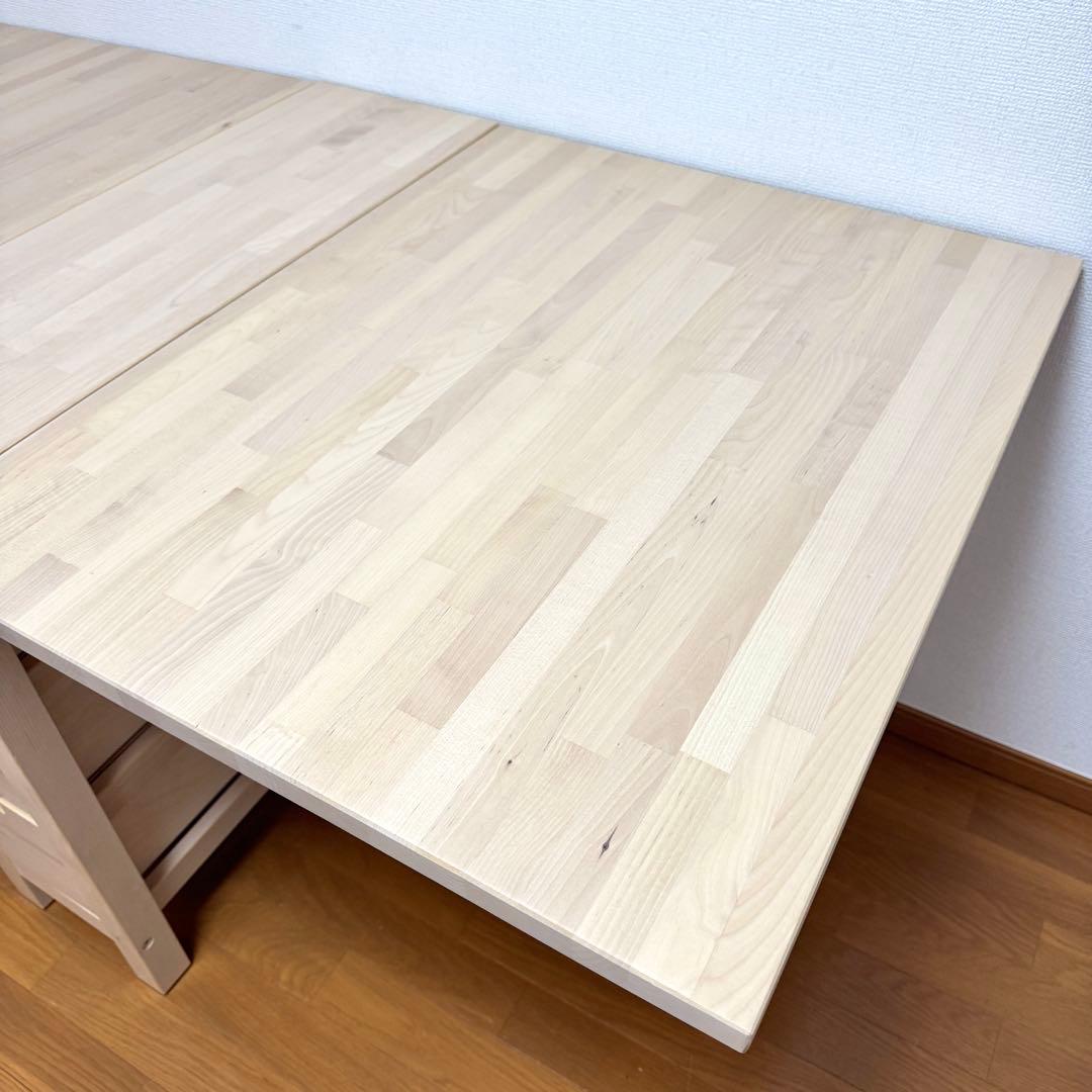 【galon】IKEA NORDEN ゲートレッグテーブル バーチ