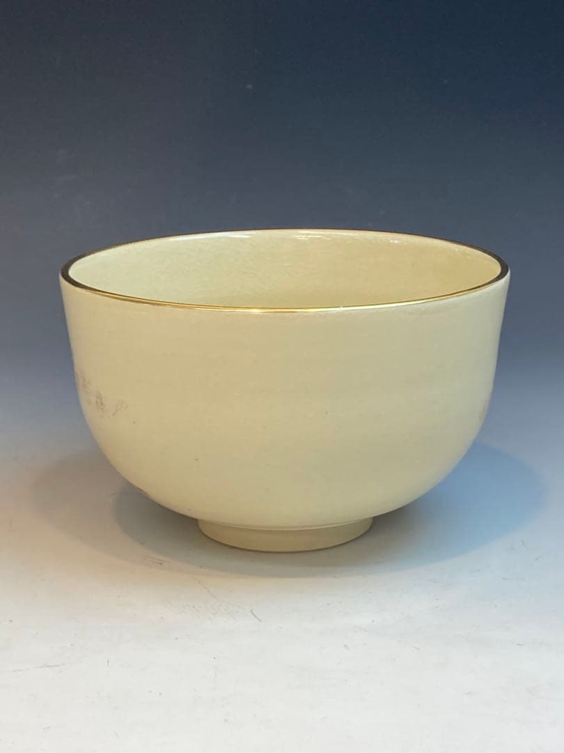 高台寺窯 陶楽 作 仁清貝合雛人形茶碗 共箱 茶道具