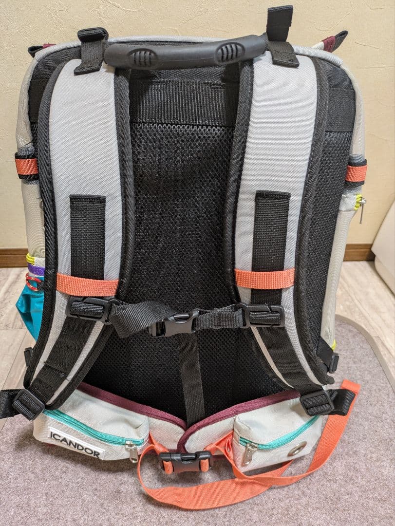 ICANDOR 犬猫キャリーバッグ MISTYGrey ICANDOR 犬猫キャリーバッグ