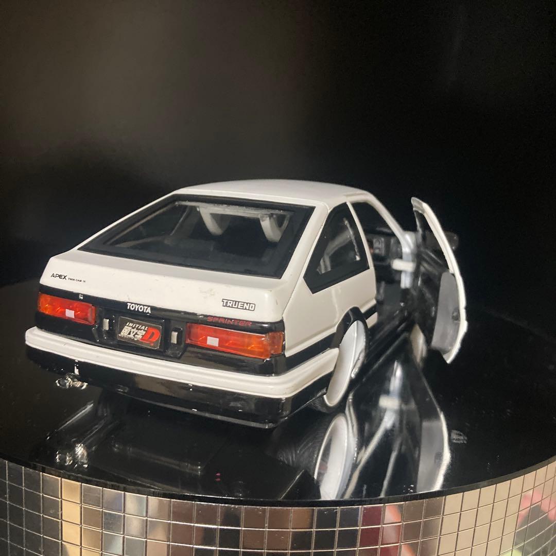 jada toys トヨタ AE86 藤原とうふ店 レイズホイール