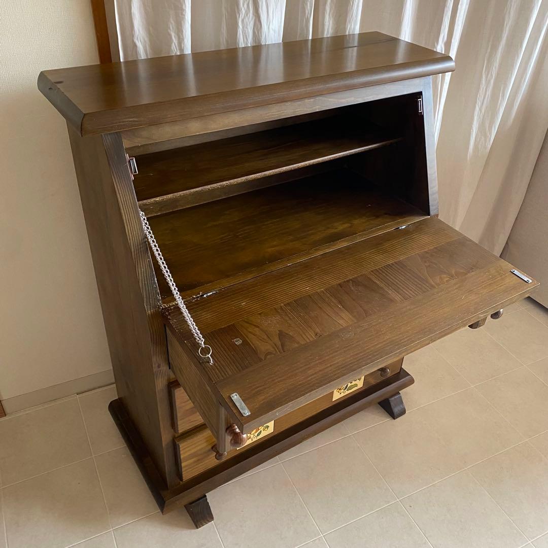 ACTUS スペイン製 ライティングビューロー デスク 北欧 チェスト