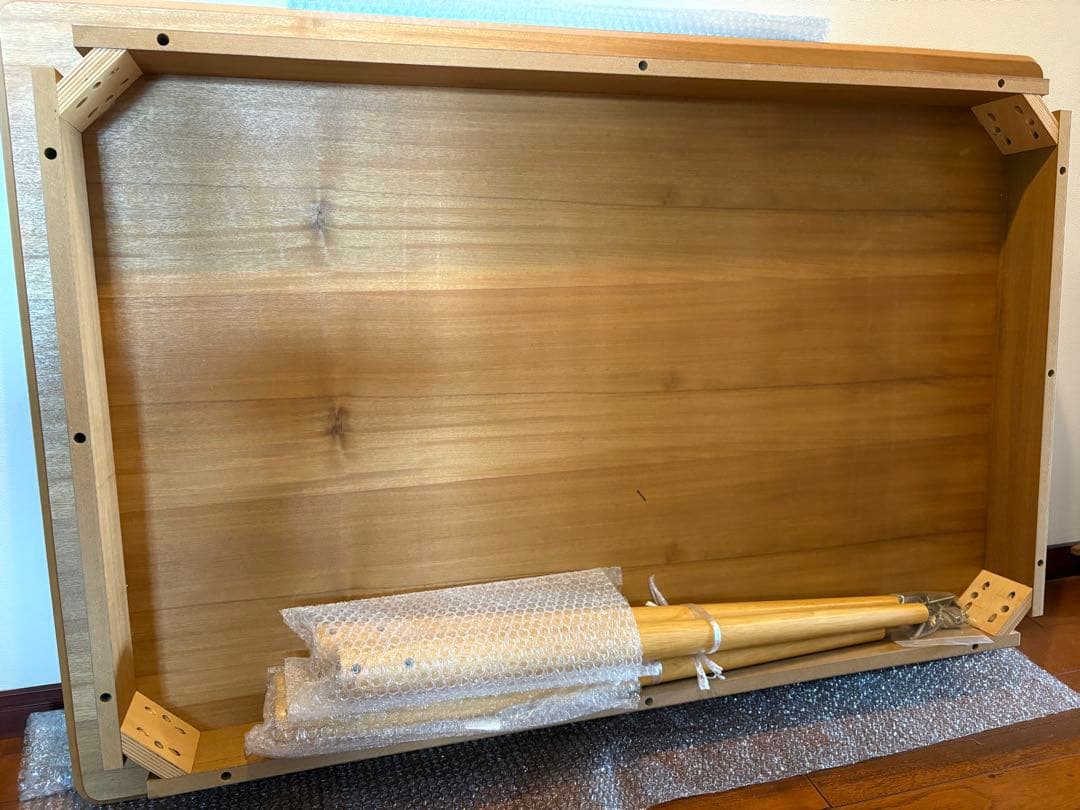 120x80 長方形 簡単セルフ組立て 匿名配送