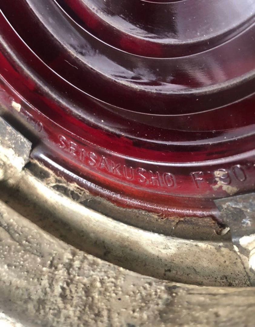 西武鉄道　赤電車　KOITO製作所　車側表示灯　側灯/鉄道グッズ