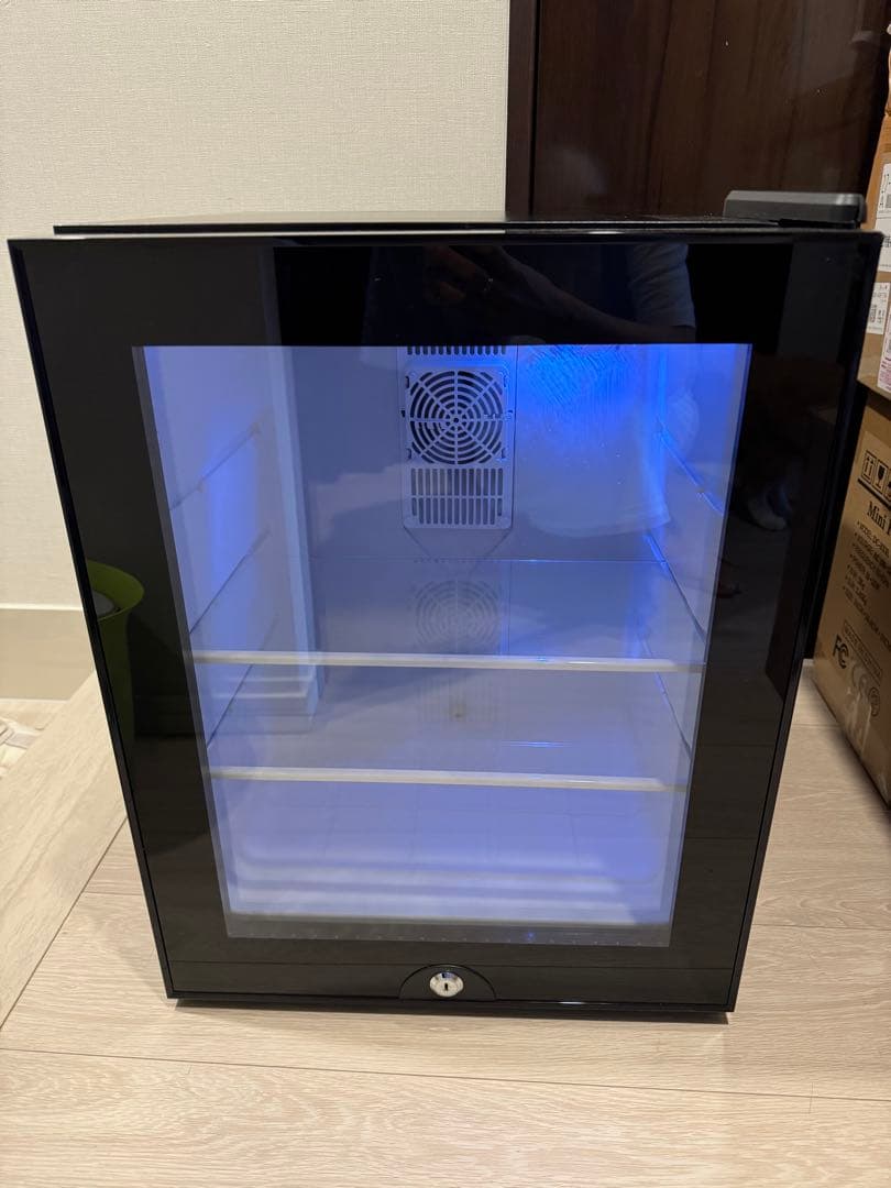 ミニ冷蔵庫 小型 40L オシャレ 静音 一人暮らし コンパクト ペルチェ式