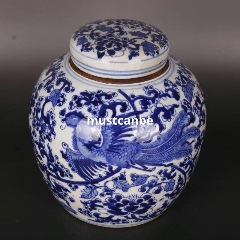 青花纏枝麒麟紋茶壺 景徳鎮 陶磁器 装飾品 現代工芸品 美術品 置物