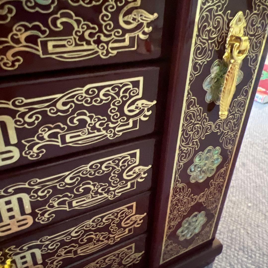 漆器／お化粧ボックス/アクセサリーボックス＠半額以下