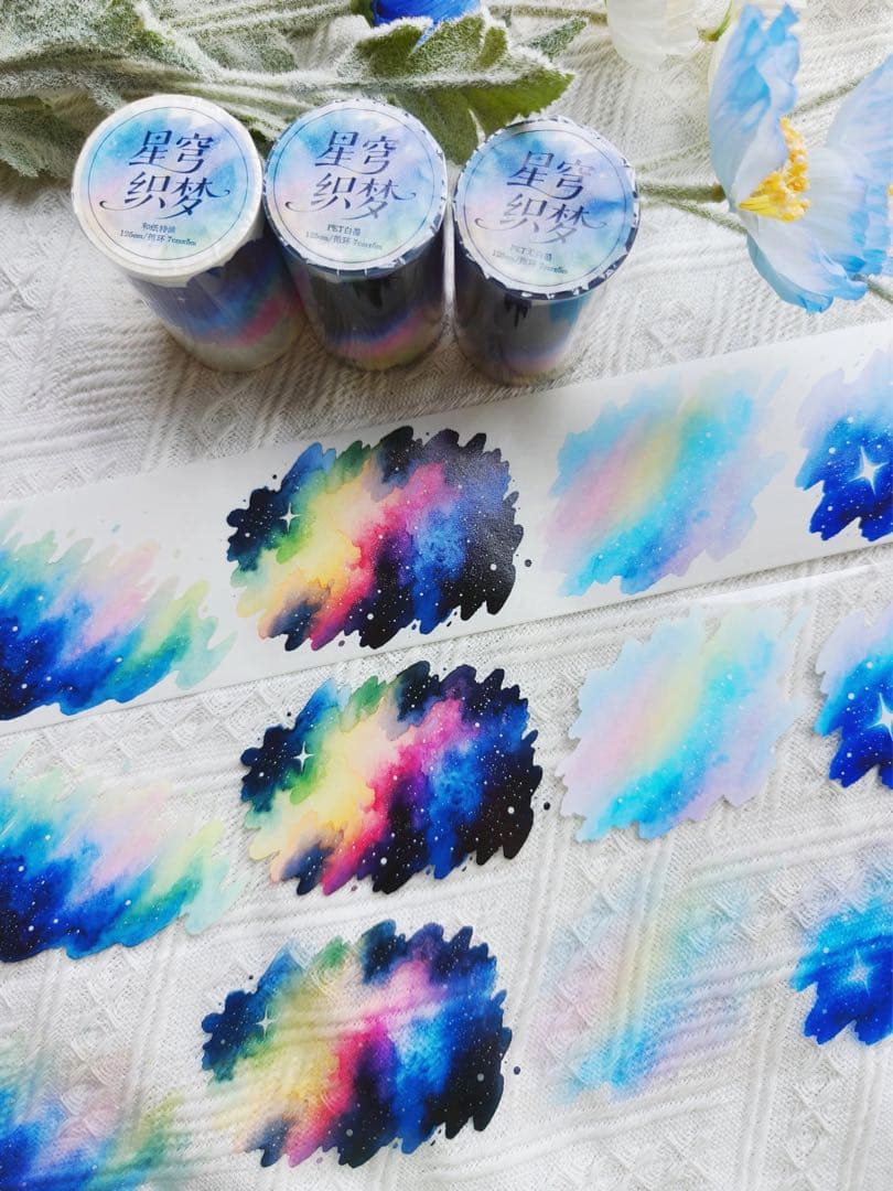 ⭐️SALE⭐️ 娜娜工坊《星穹织梦》海外マスキングテープ マステ 【2717】