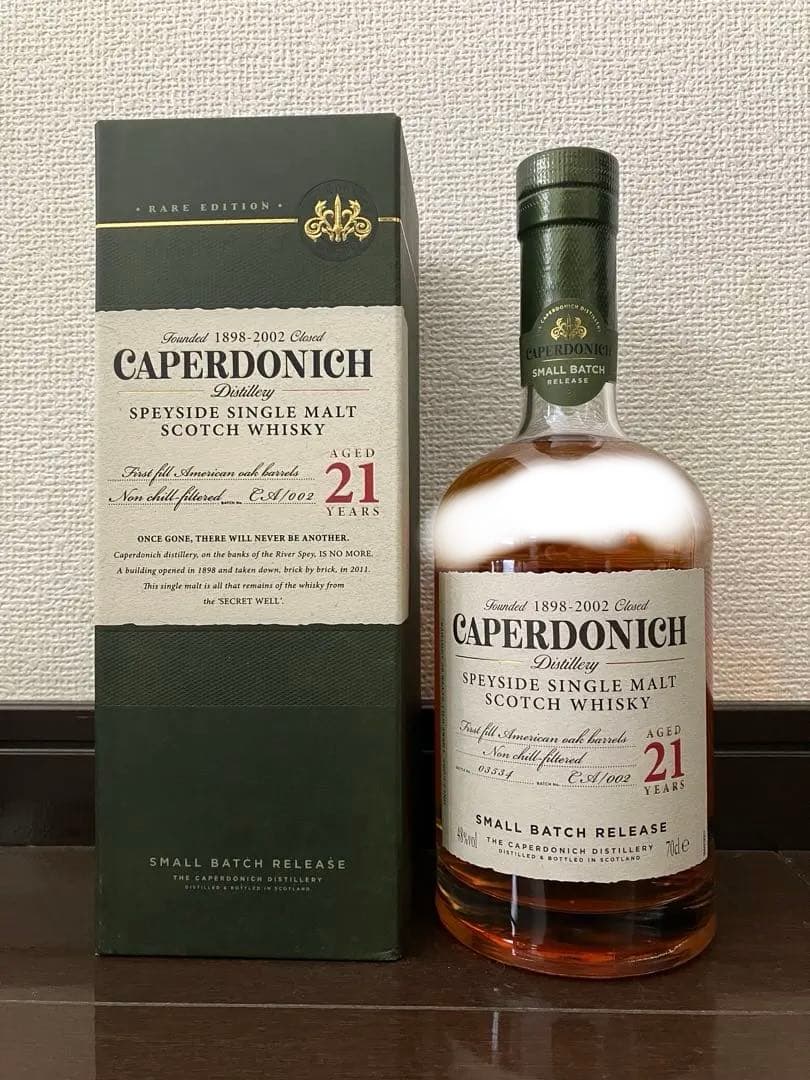 CAPERDONICH 21年 スコッチウイスキー - メルカリ