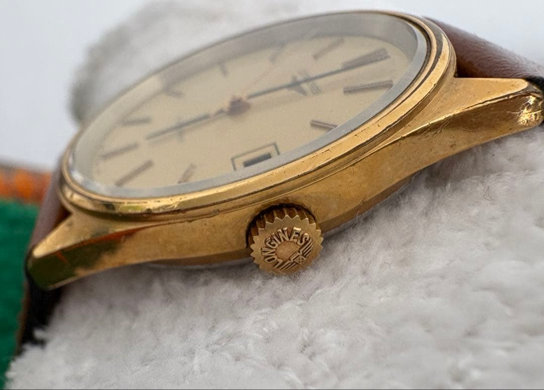 ロンジン ヴィンテージ 自動巻き デイト付 腕時計　1960s〜70s