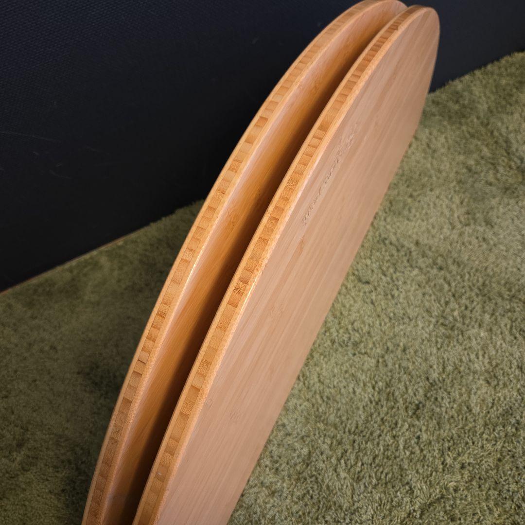 スノーピーク】ローテーブルラウンド 竹 LV-242 廃盤希少品 高さ調整可能