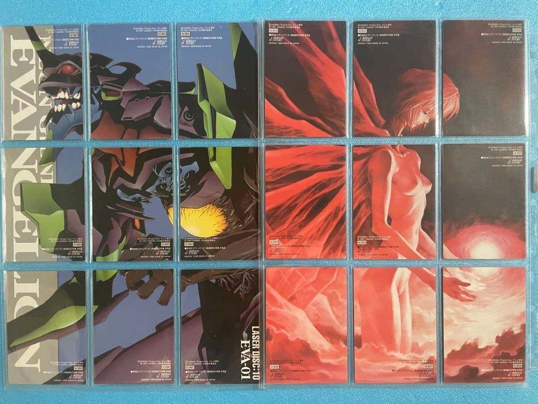 エヴァンゲリオン　カードダスマスターズ　第壱集　第弐集　コンプ　他特典付き❗️