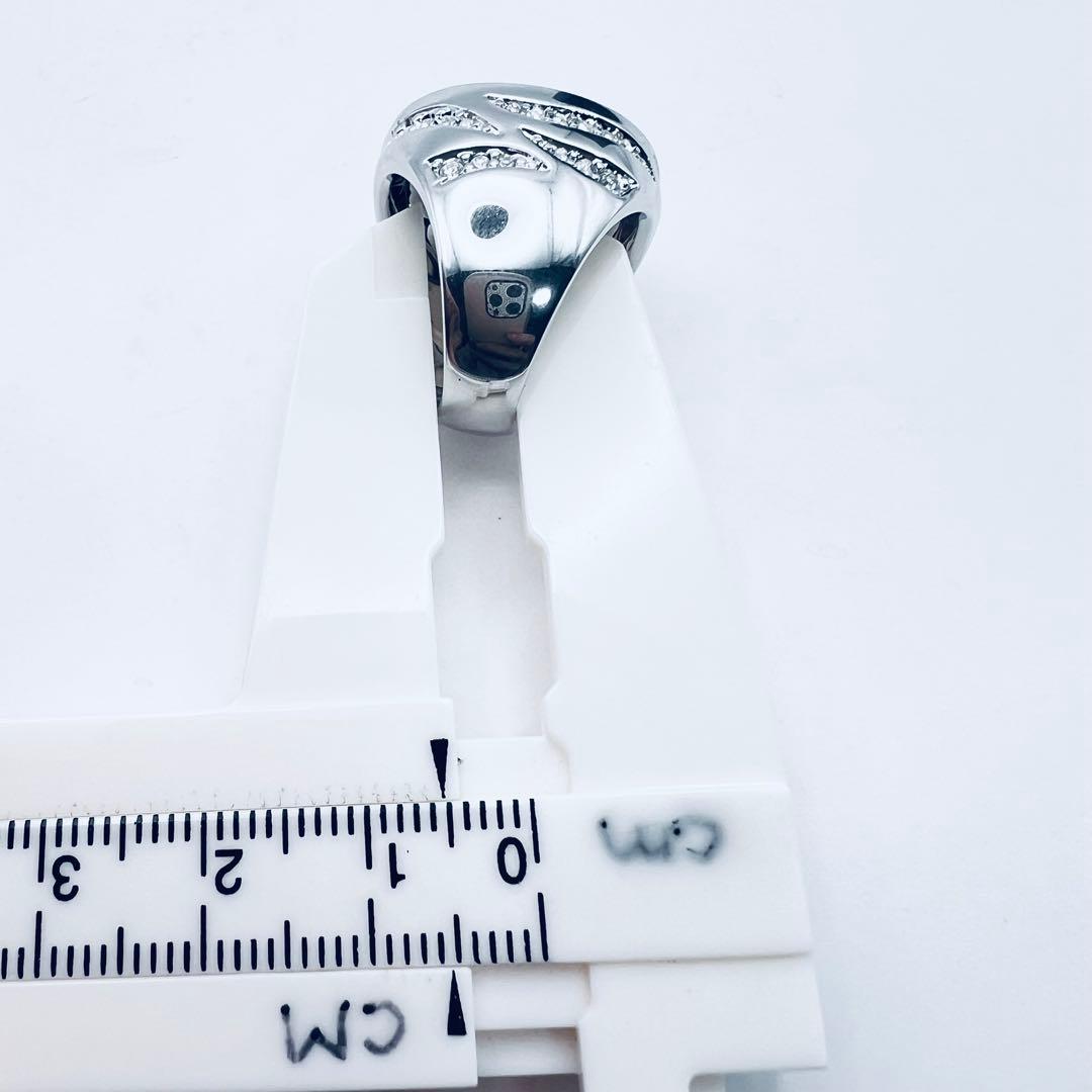 超美品✨スワロフスキー　マザーオブパール　シェル　クリスタル　リング