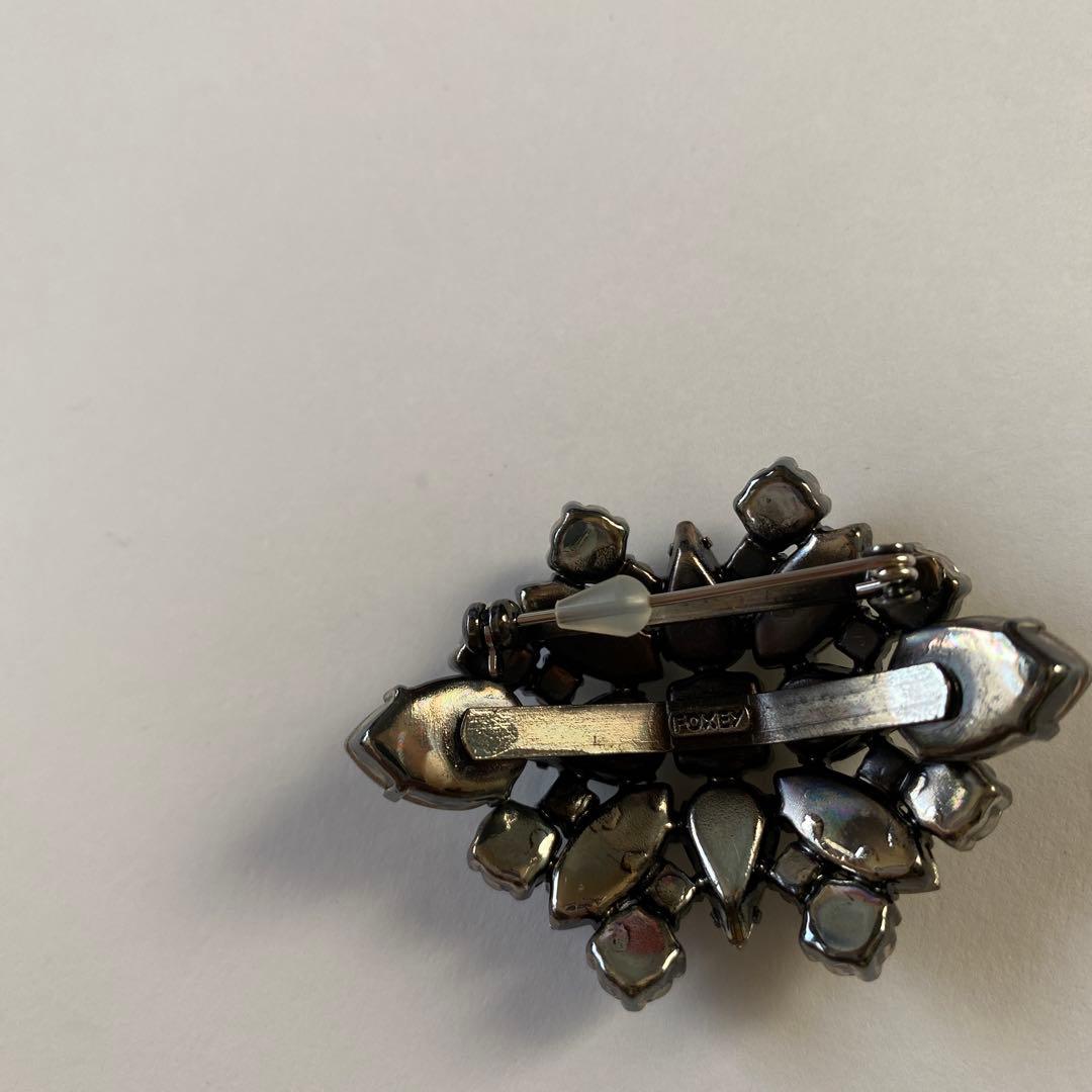 美品☆Foxey/フォクシー ビジュー ブローチピンバッジ アクセサリー