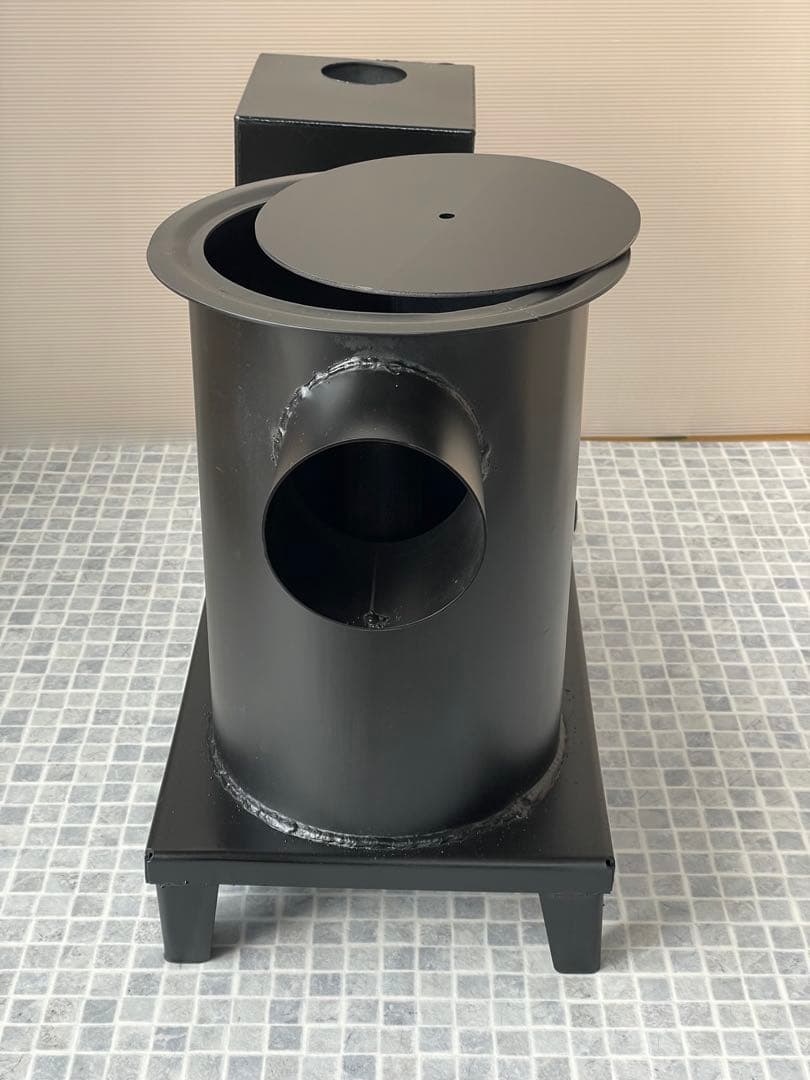 廃油ストーブ 耐熱塗装 - メルカリ