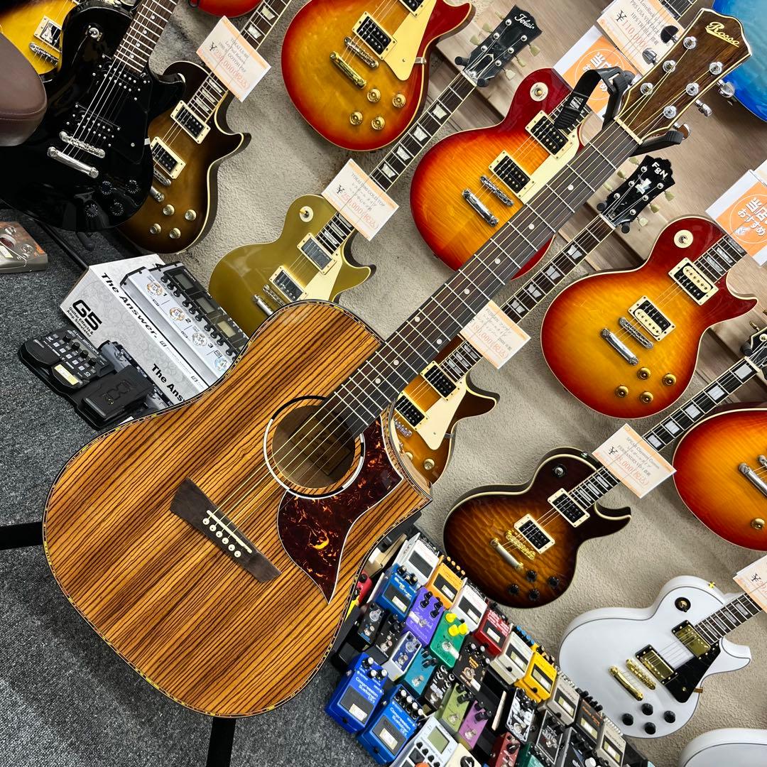 11216】Rosso R-54 ゼブラウッド アコースティックギター - メルカリ