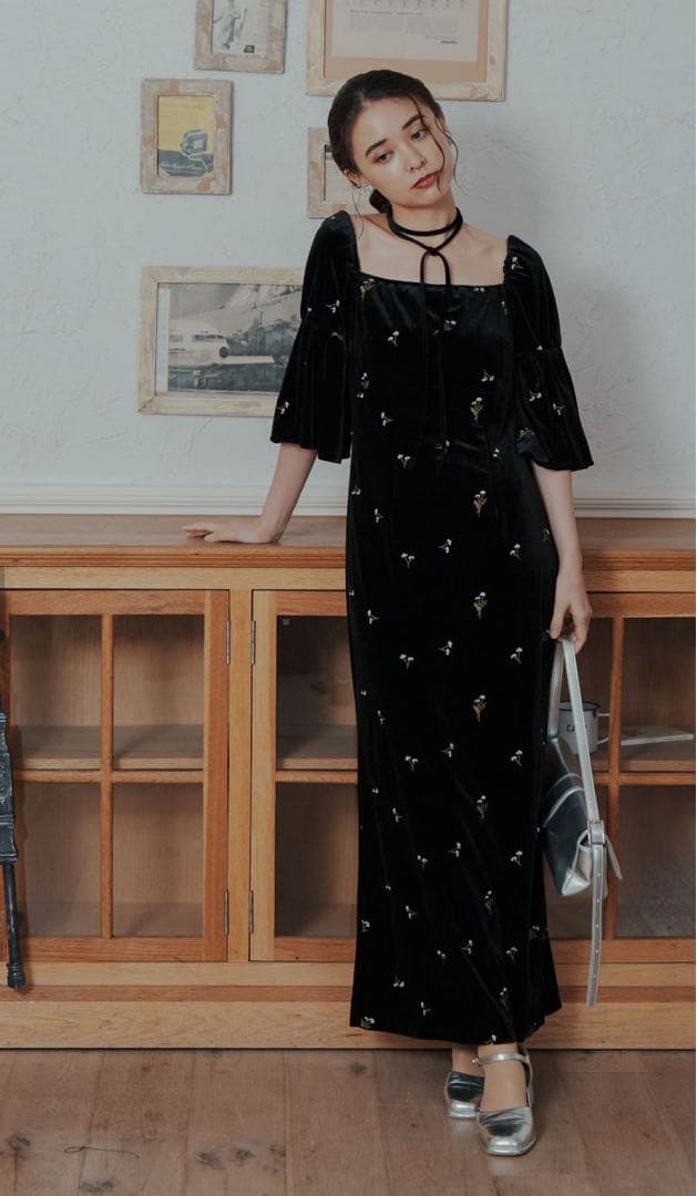 【kastane】オケージョンドレス/結婚式/サイズ1】