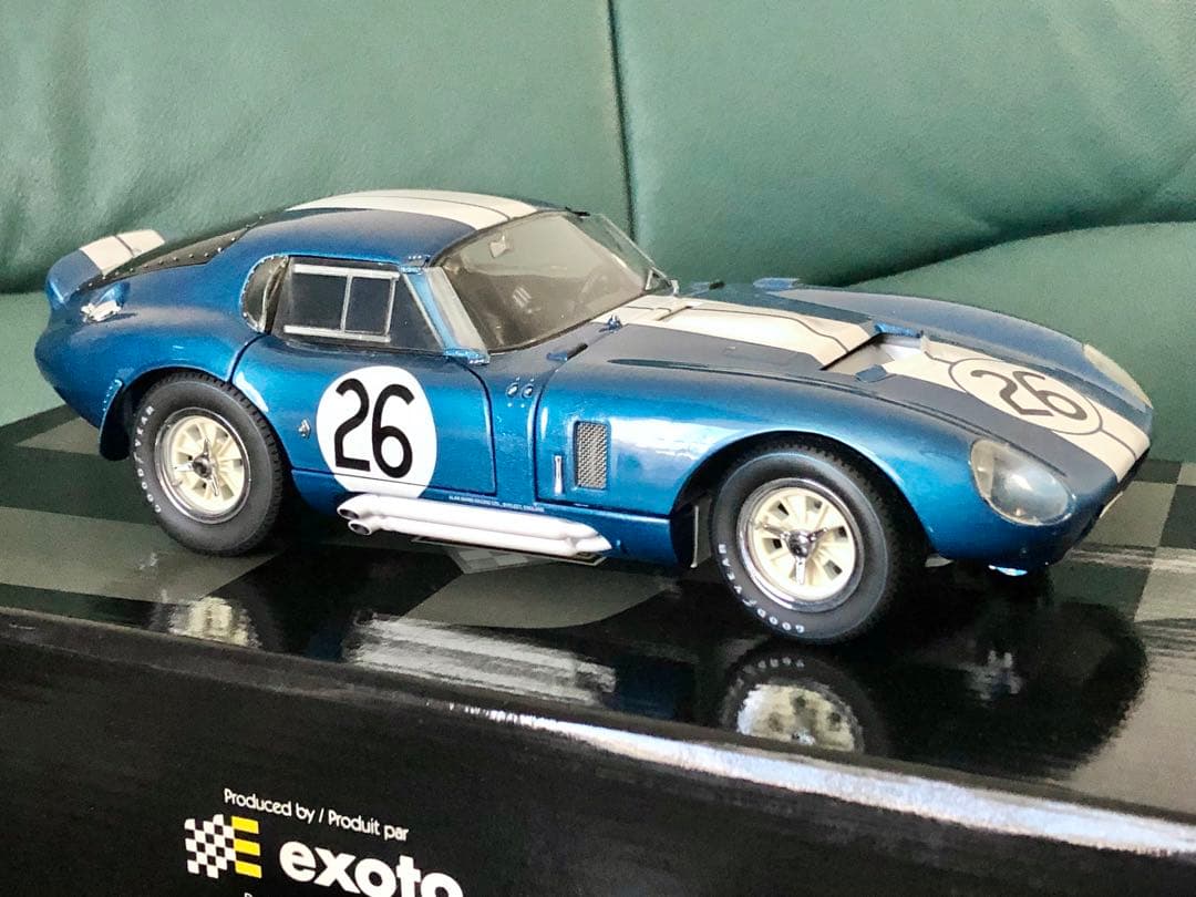 ★絶版！エグゾト 1/18 コブラ デイトナ クーペ No,26