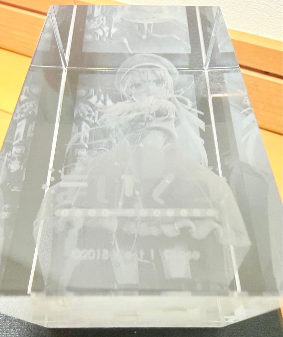 まいてつ クリスタルアート エビテン限定特典 台座付き