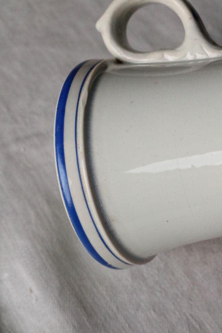 creil et montereau ブルー カップ ファイアンス フィーヌ - www