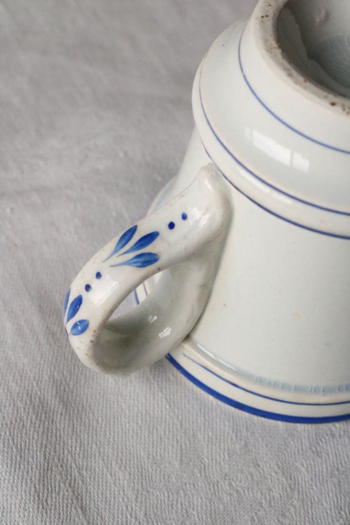 creil et montereau ブルー カップ ファイアンス フィーヌ - www